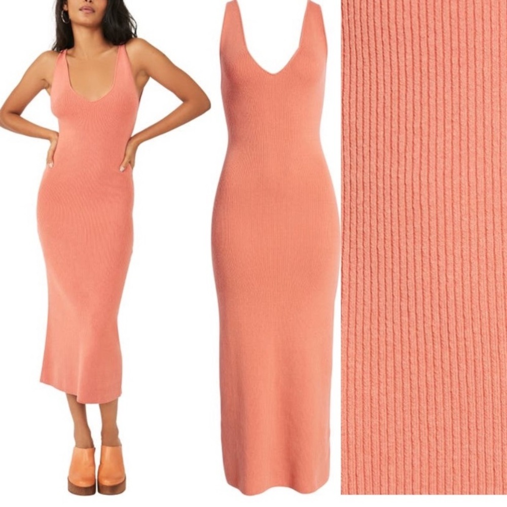 Free People Daniela Sweater MIDI Dress S